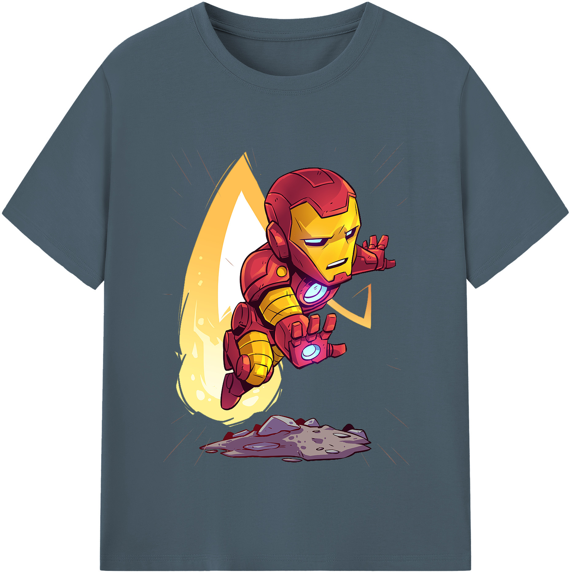 （画像用） アベンジャーズ The Avengers 綿100％半袖Tシャツ（フロントプリント）